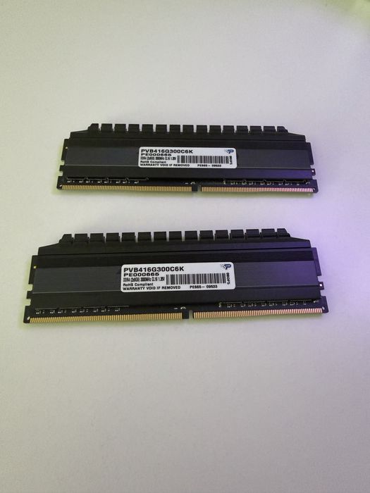 Pamięć Ram Patriot Viper blackout 16gb ddr4 (2x8gb) 3000mhz