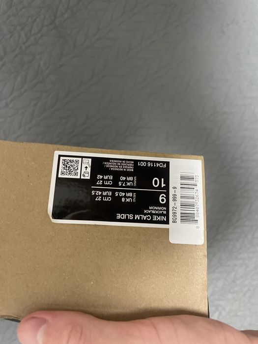 Тапки nike clam slide