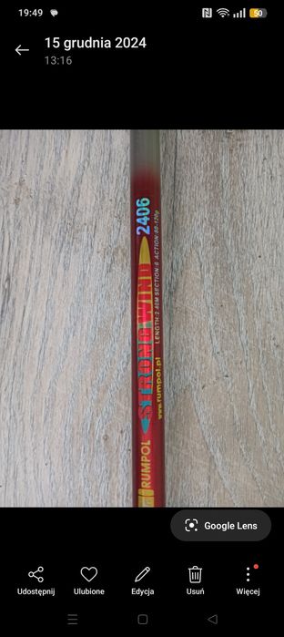 Wędka Rumpol ,, Strong Wind "