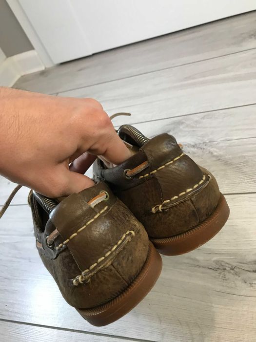 Skórzane mokasyny Timberland Classic Boat 2-Eye rozm. 45