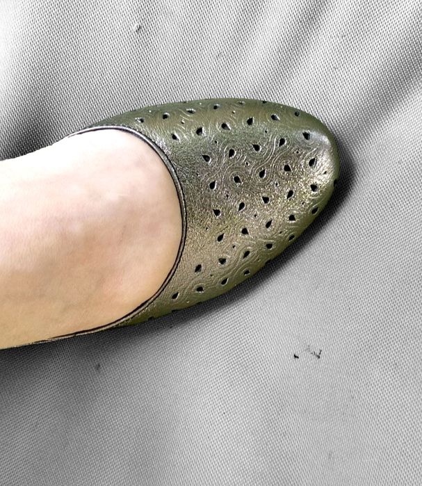 Балетки шкіряні 37 розмір