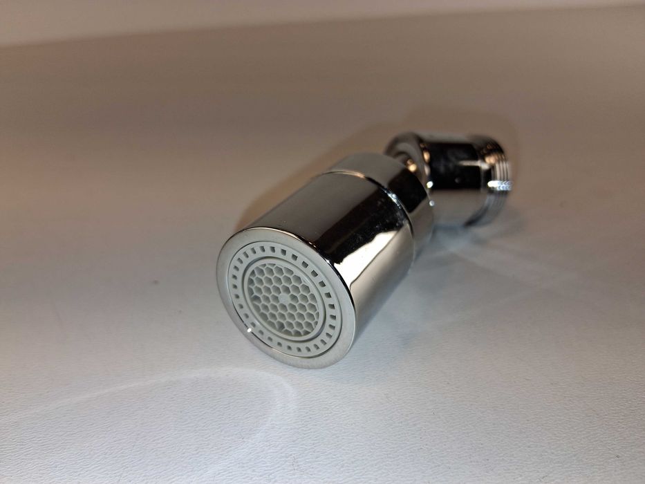 E115 Aerator Kranowy Ruchomy Wylewka Perlator Nakładka Chromowany