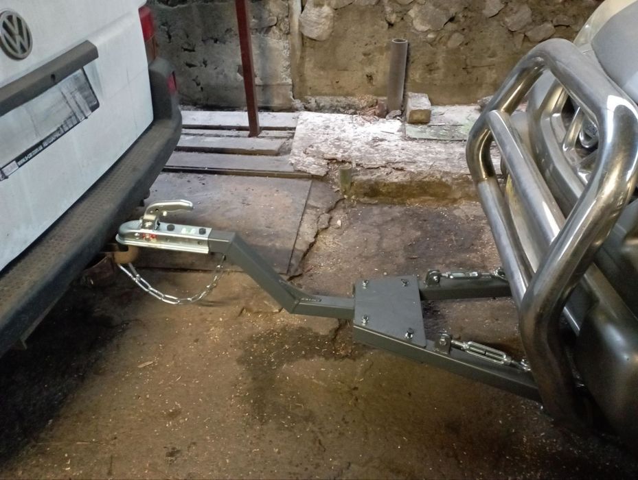 Жосткая сцепка для  буксировки бусов и внедорожников до 3 тон.