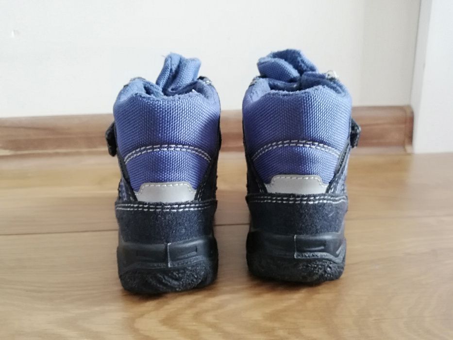 Buty zimowe śniegowce Superfit Husky z Gore-Tex, r. 21, jak nowe!