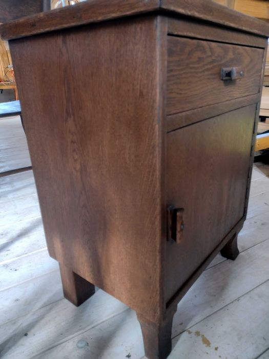 Szafka nocna Vintage, PRL