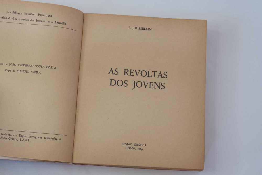 A Revolta dos Jovens "Les Revoltes des Jeunes" - J. Joussellin