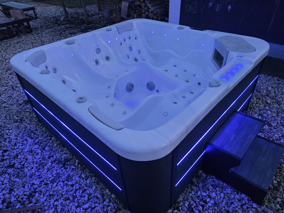 Jacuzzi Ogrodowe SPA 5 Osób | 63 Dysze | Bluetooth | LED | Raty 0%