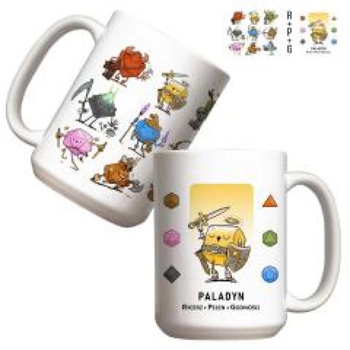 Kubek - RPG - Paladyn 440ml oprawa: pudełko