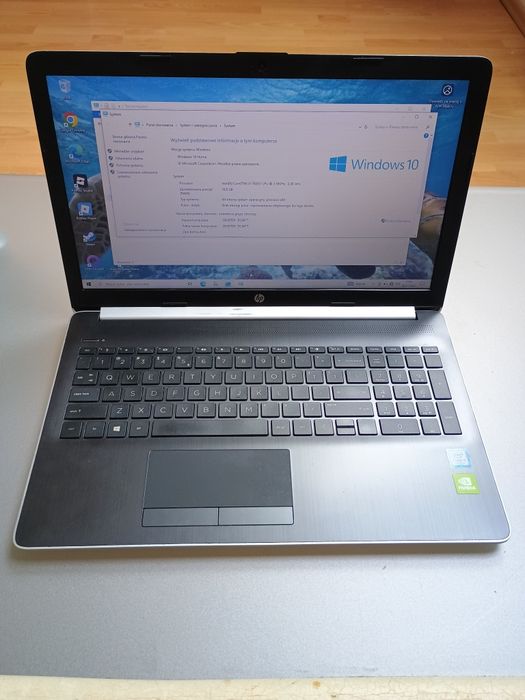 HP i3-7020U 16GB SSD250GB Windows Bateria Ładowarka