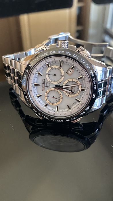 Zegarek męski Seiko Astron Solar SSE001J1