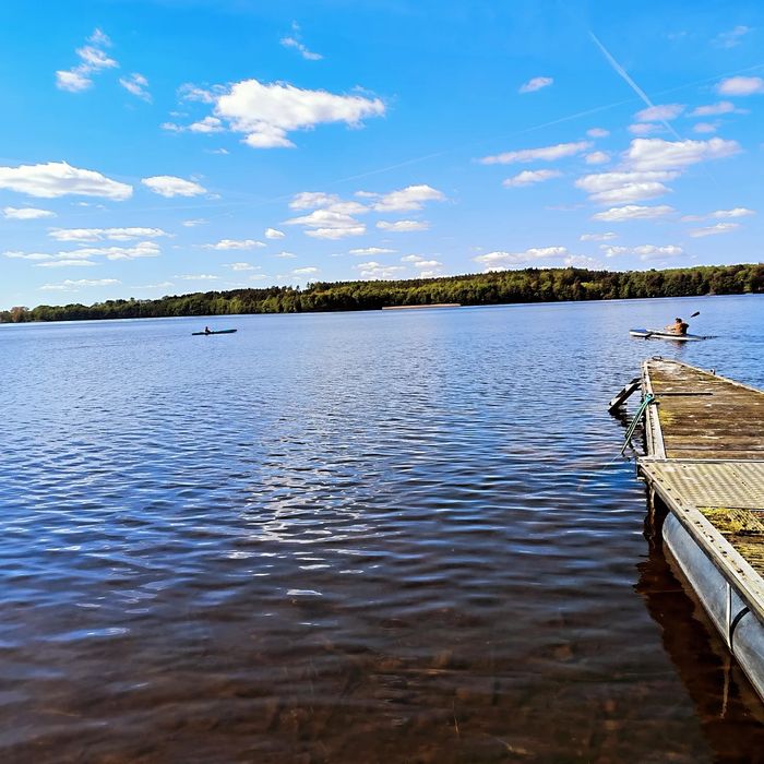 Domki nad jeziorem (Nowe Drawsko), camping, Wiejskie Serce