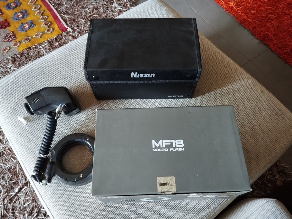 Nissin MF18 flash macro anelar , para reparar