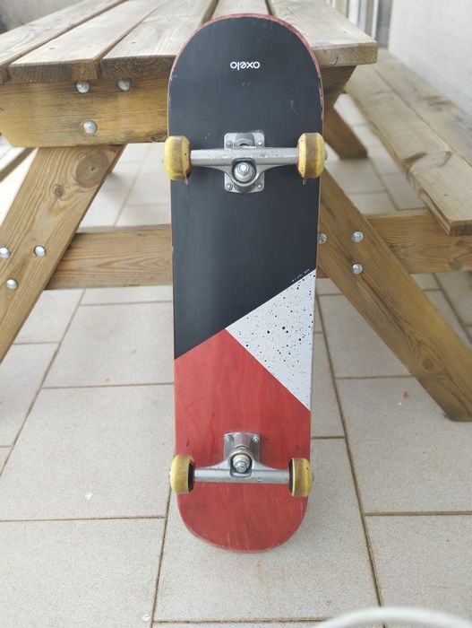 Skate Oxelo Galaxy Maple Wood (red)