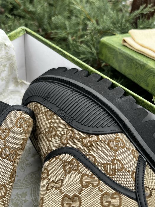 НОВІ Черевики жіночі Gucci GG Canvas