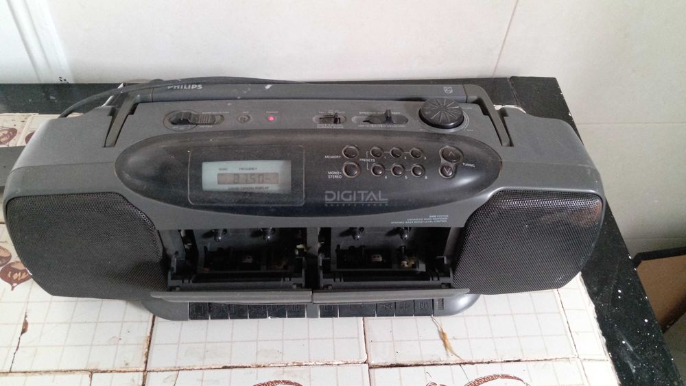 Radio gravador Philips