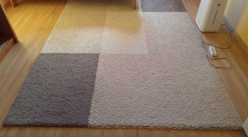 Dywan w odcieniach beżu 2m x 2,80 m - miękki