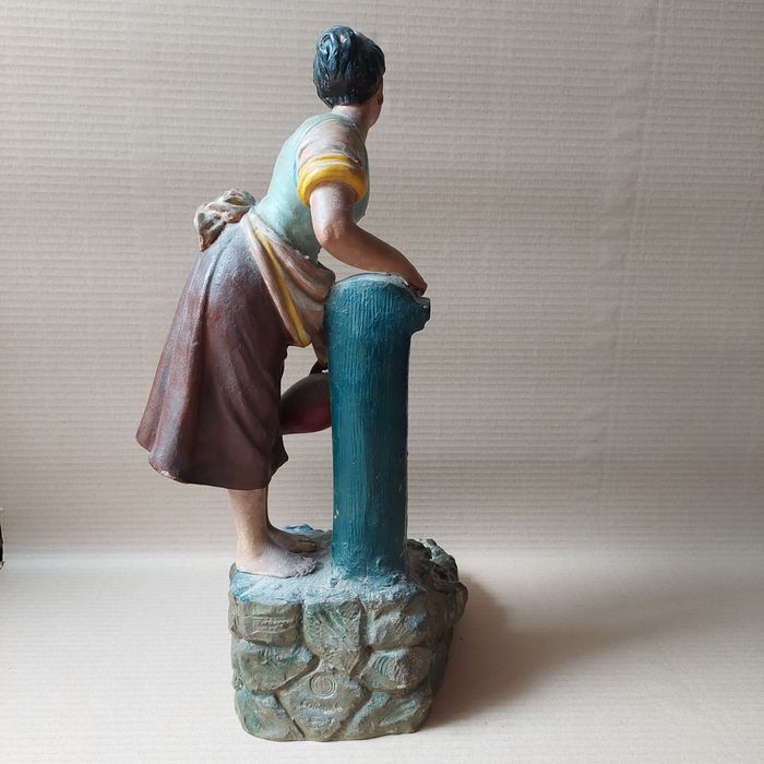 Escultura decorativa em barro