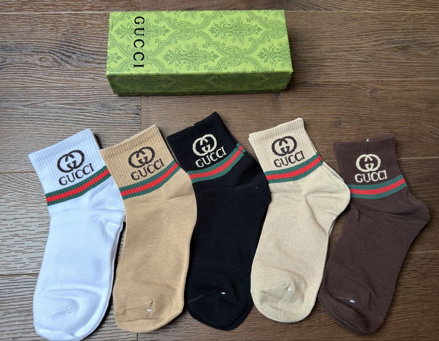 Skarpetki Gucci unisex 5 par