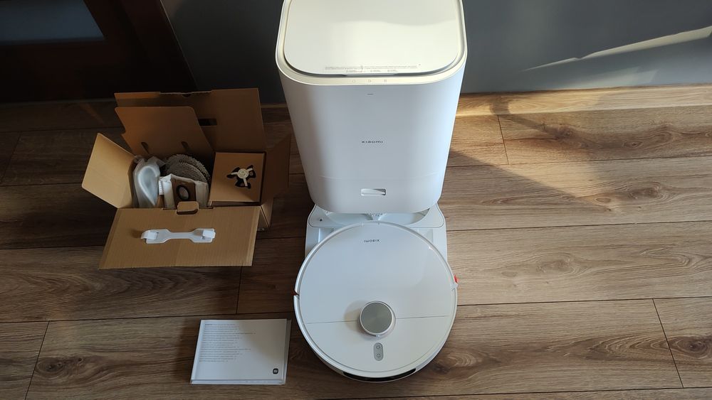 Nowy robot automatyczny Xiaomi Robot Vacuum X10+,stacja myjąca.