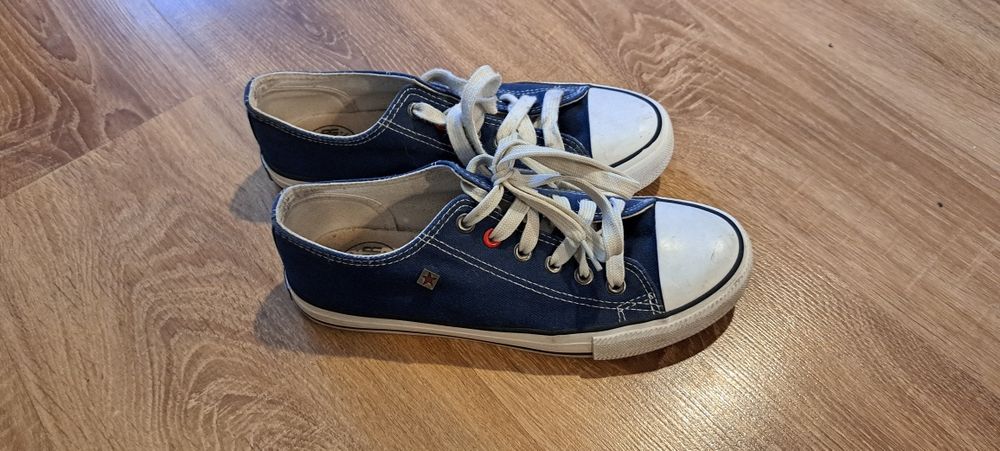 Buty sznurowane, trampki, 38, Big Star, granatowe