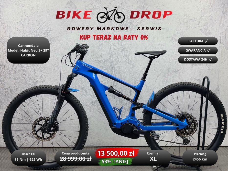 Rowery elektryczne FULL -50% Nowa dostawa E-MTB BOSCH FOX RATY 0%