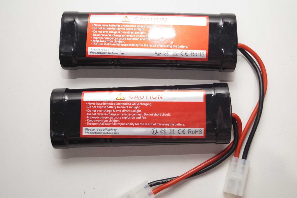 2000 2x bateria Zeee RC NiMH Akumulator 7.2V 3600mAh do Samochodu RC