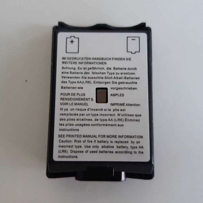 Tampa Nova Suporte 2 Pilhas AA p/ Comandos Xbox 360