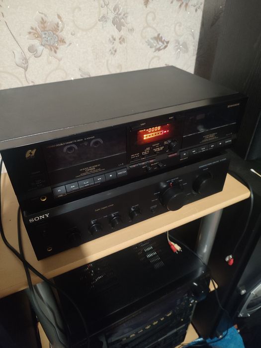 Кассетная дека SANSUI D-X311WR.