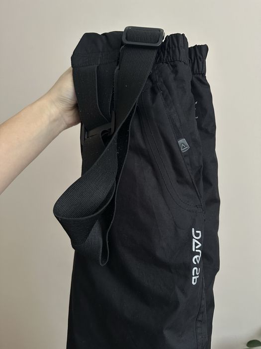 Чорні лижні штани 140