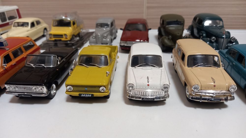 Автолегенды СССР Автомобиль на службе Deagostini 1/43