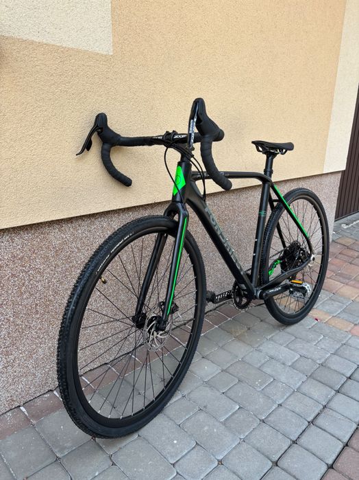 NOWY Rower gravel FONDRIEST Raptor 1.0 M22 męski Czarno-zielony