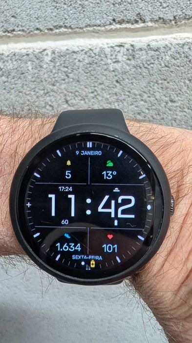 Google Pixel Watch 3 45mm LTE Celular 3a Geração + acessórios