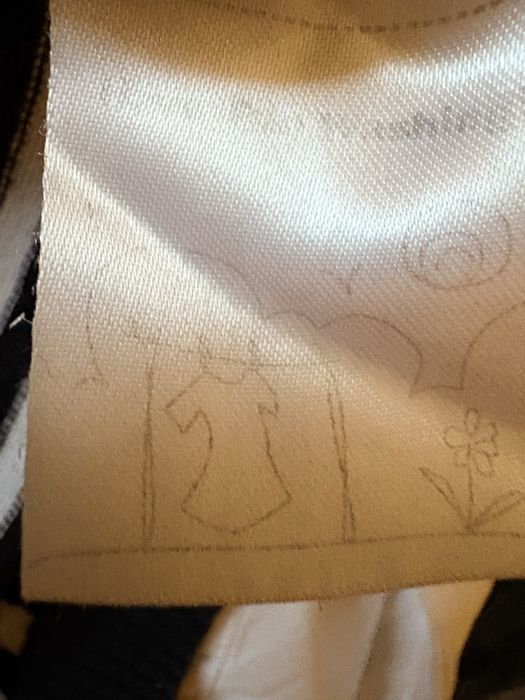 Sweter z kołnierzykiem i koszulą 2w1 Jennifer Taylor M / paski czarno-białe