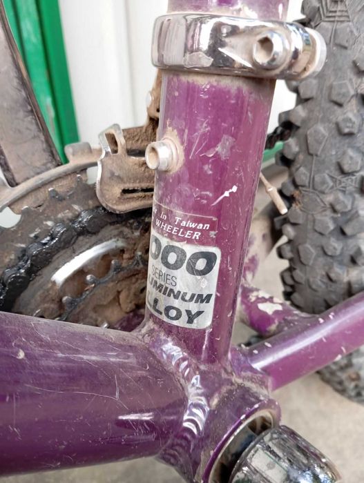 Вінтажний ретро велосипед - WHEELER 6680 - алюмінієва рама/Німеччина