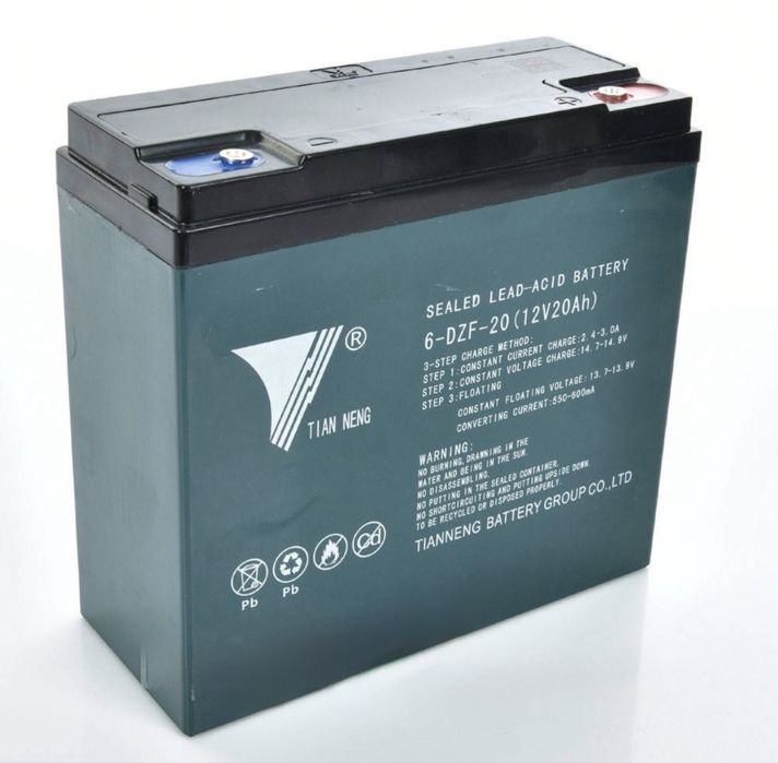Акумулятор гелевий AGM 12v 20ah  , 12 вольт, ББЖ , ДБЖ , безперебійник