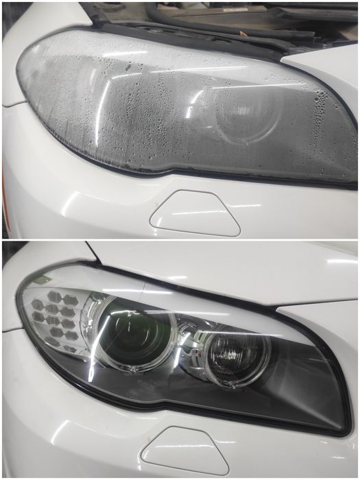 Поліровка фар, лакування фар