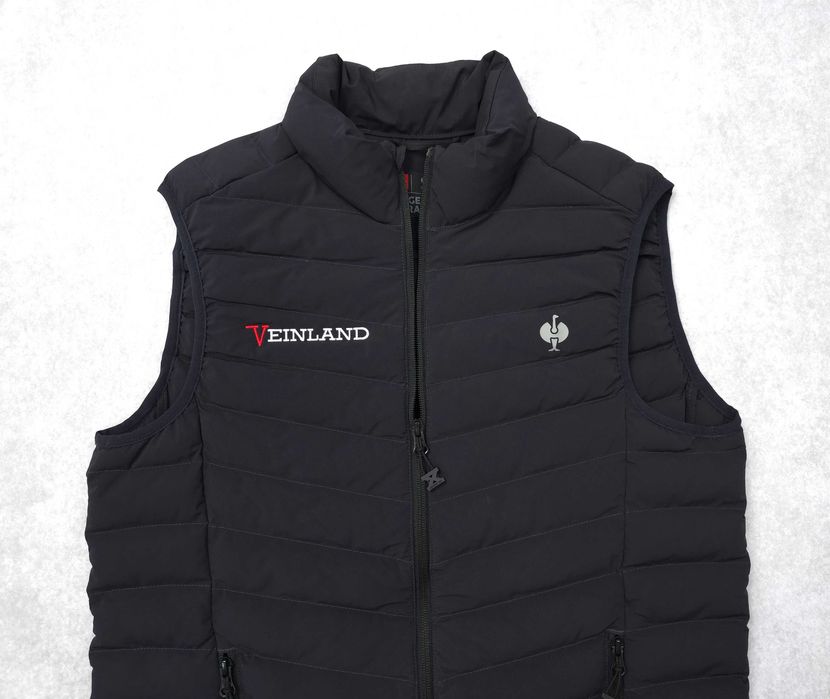 ENGELBERT STRAUSS Motion Męska Kamizelka Czarna Ocieplana S