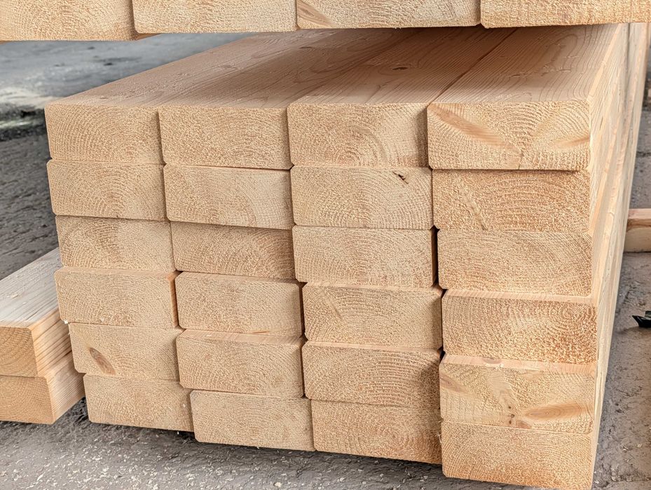 Drewno konstrukcyjne C24 KVH BSH deski boazeria elewacja taras krokwie