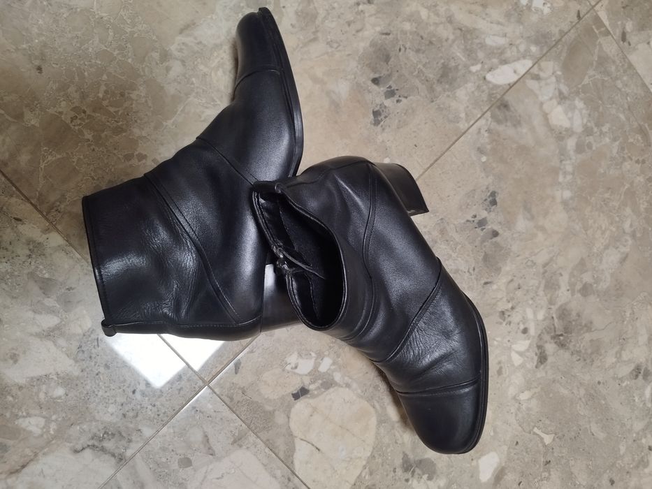 Czarne botki damskie rozmiar 39