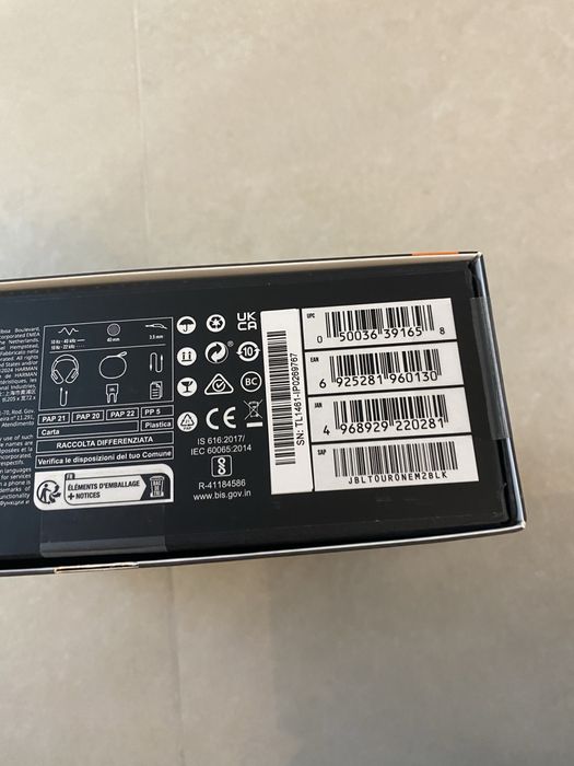 JBL Tour One M2 Wireless Headset Słuchawki Bezprzewodowe Bluetooth