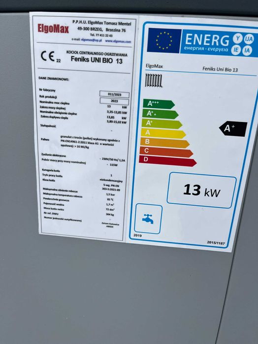 Kocioł uni bio 13 kw węgiel drewno pellet piec na pelet lista zum