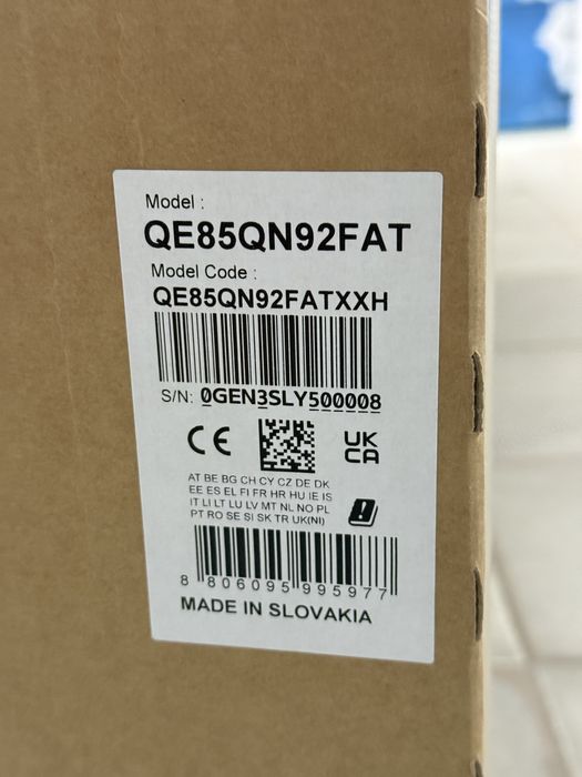 Телевізор Samsung NeoQLED MiniLED 75QN90F, 85QN90F, 98QN90F, 115QN90F