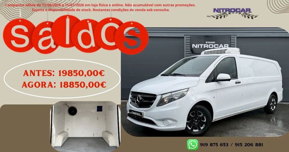 Mercedes-Benz VITO 114 CDI LONGA C/ MOTOR DE FRIO E CAIXA ISOTÉRMICA