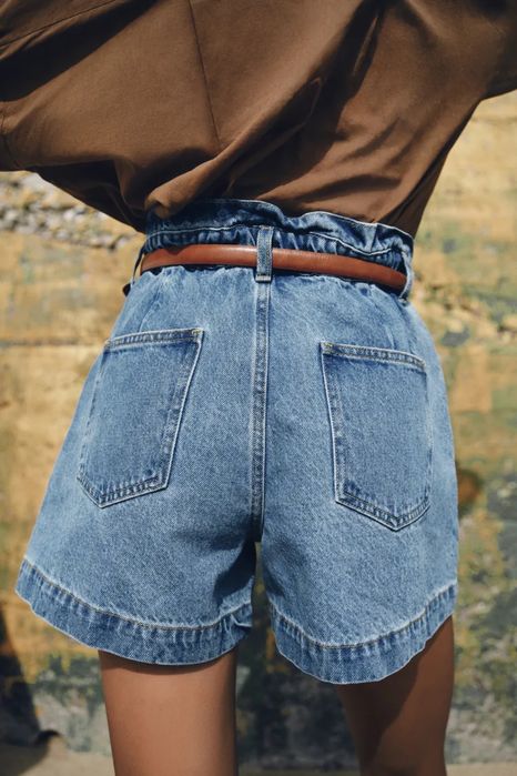 жіночі джинсові шорти від Zara