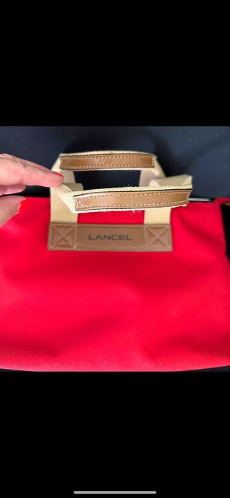 Mala LANCEL vermelha