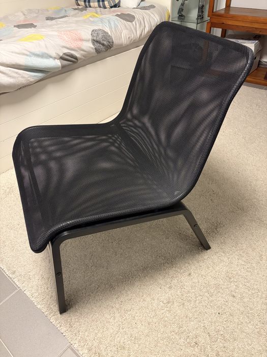 Cadeirao tecido rede como novo