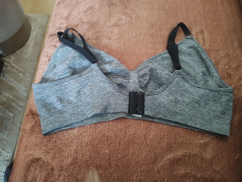 Szary biustonosz damski M