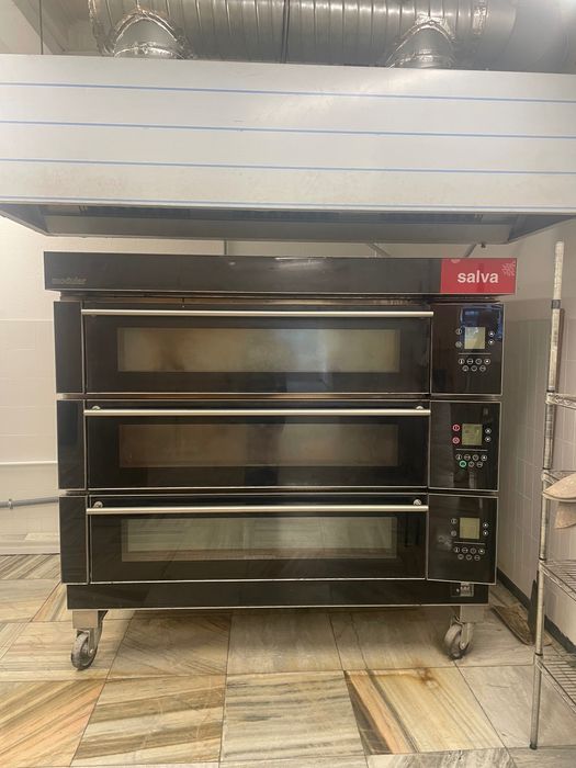 Forno de Padaria Modular SALVA NXE-30 VAPOR
ADVANCE (1 Módulo)