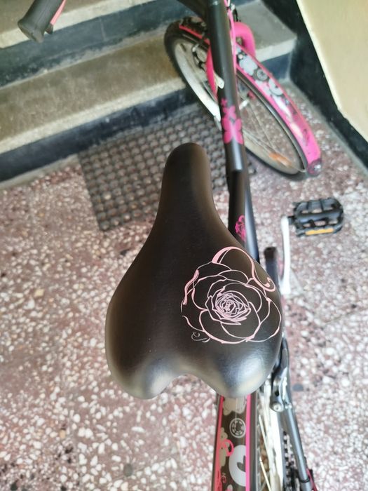 Rower btwin dla dziewczynki 24 całe dziecięcy