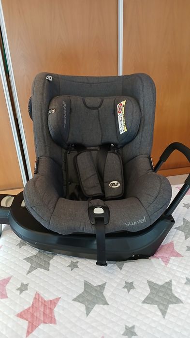 Cadeira Auto Bebé MS Swivel 360º Isofix – Conforto & Segurança